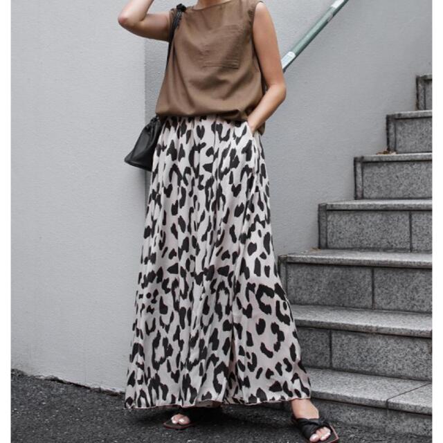 room306 CONTEMPORARY(ルームサンマルロクコンテンポラリー)のroom306 CONTEMPORARY Animal  Maxi Skirt レディースのスカート(ロングスカート)の商品写真