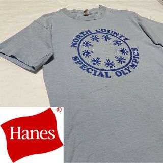 ヘインズ(Hanes)の90s 古着 ヴィンテージ ヘインズ USA製 シングルステッチ ゆるだぼ(Tシャツ/カットソー(半袖/袖なし))