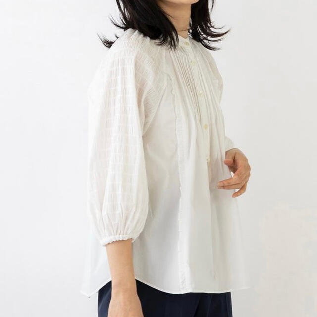 高い品質 今季フレアブラウス ホワイト - morikawashoji.co.jp