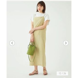 ユナイテッドアローズグリーンレーベルリラクシング(UNITED ARROWS green label relaxing)のキャミワンピース(ロングワンピース/マキシワンピース)