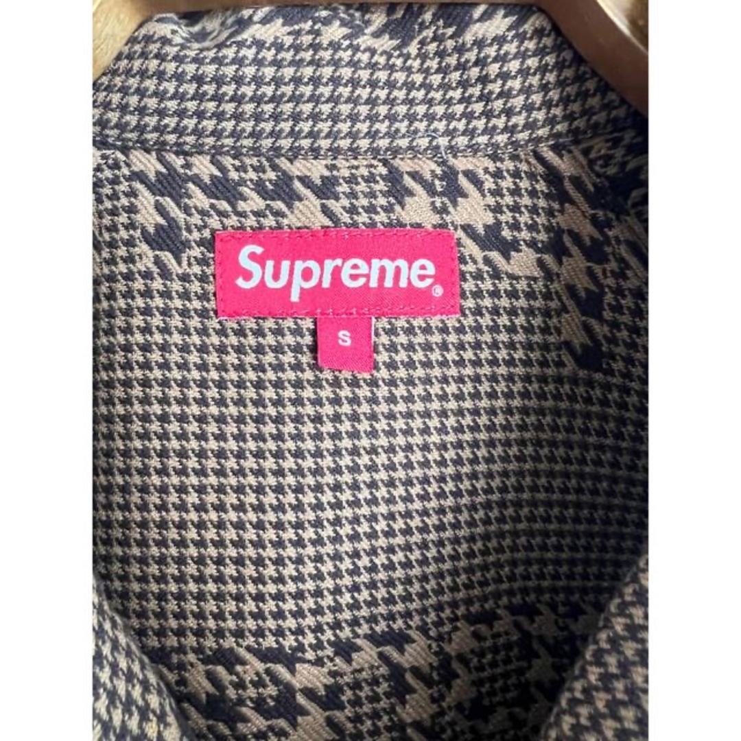 SUPREME 2020FW 千鳥格子ロゴSnap Front Jacket