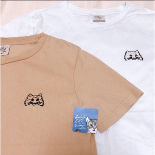 ジーユー(GU)のGU Catissue コラボTシャツ （1枚）(Tシャツ(半袖/袖なし))