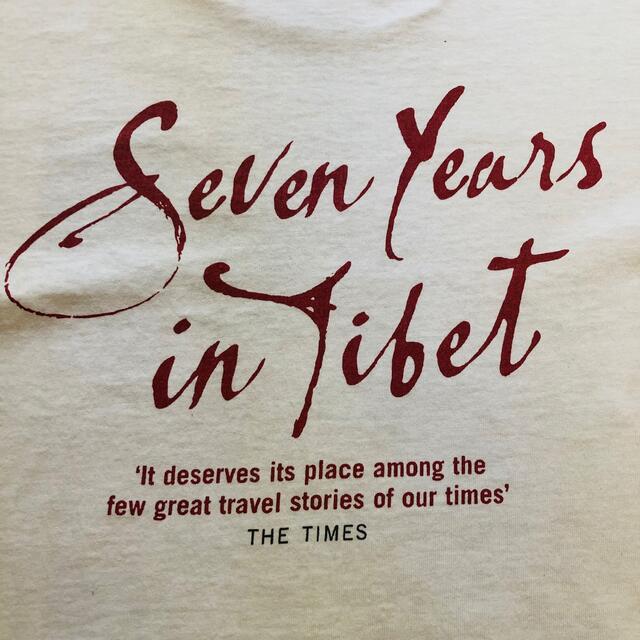 SEVEN YEARS IN TIBET ブラットピット 映画TシャツL