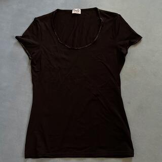 ディーアンドジー(D&G)のD&G ロゴ　ブラック　Tシャツ(Tシャツ/カットソー(半袖/袖なし))