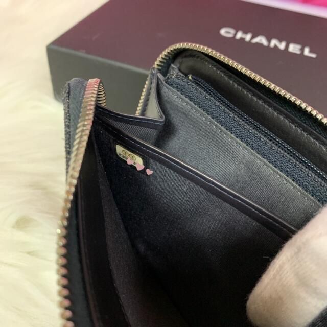 CHANEL(シャネル)の専用＊CHANEL  ドーヴィルライン デニム ラウンドジップ 長財布 レディースのファッション小物(財布)の商品写真