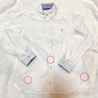 コムサイズム(COMME CA ISM)のm0kq様専用☆難あり☆コムサイズム☆男の子用長袖シャツ(ブラウス)