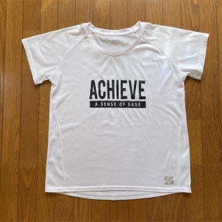 &life ロゴTシャツ スポーツウェア レディース(Tシャツ(半袖/袖なし))