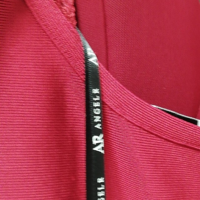 AngelR(エンジェルアール)のAngel  R エンジェルアール　M サイズ　ドレス　赤　新品未着用 レディースのフォーマル/ドレス(ミニドレス)の商品写真