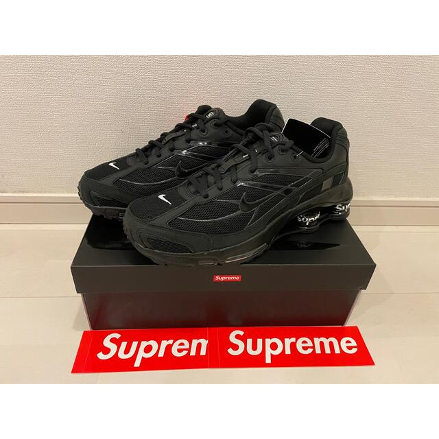 【新品・未使用】Supreme × Nike Shox Ride2 黒　27.5