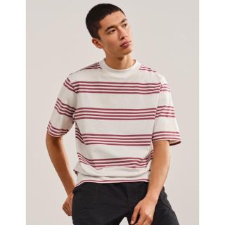 ユニクロ(UNIQLO)のUNIQLO U ユニクロ ユー ストライプTシャツ(Tシャツ/カットソー(半袖/袖なし))