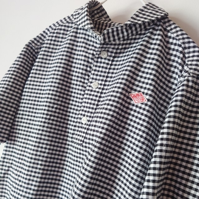 DANTON(ダントン)の専用　DANTON 　丸襟ポケット付プルオーバー レディースのトップス(シャツ/ブラウス(半袖/袖なし))の商品写真