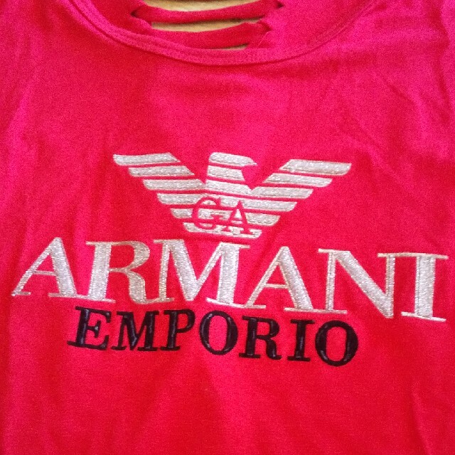 ARMANI EXCHANGE(アルマーニエクスチェンジ)の最安値未使用品ARMANI Tシャツ レディースのトップス(Tシャツ(半袖/袖なし))の商品写真