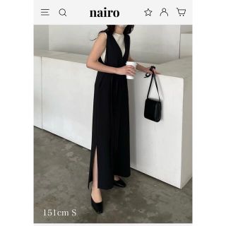 ザラ(ZARA)のnairo ウエストマークオールインワン(オールインワン)