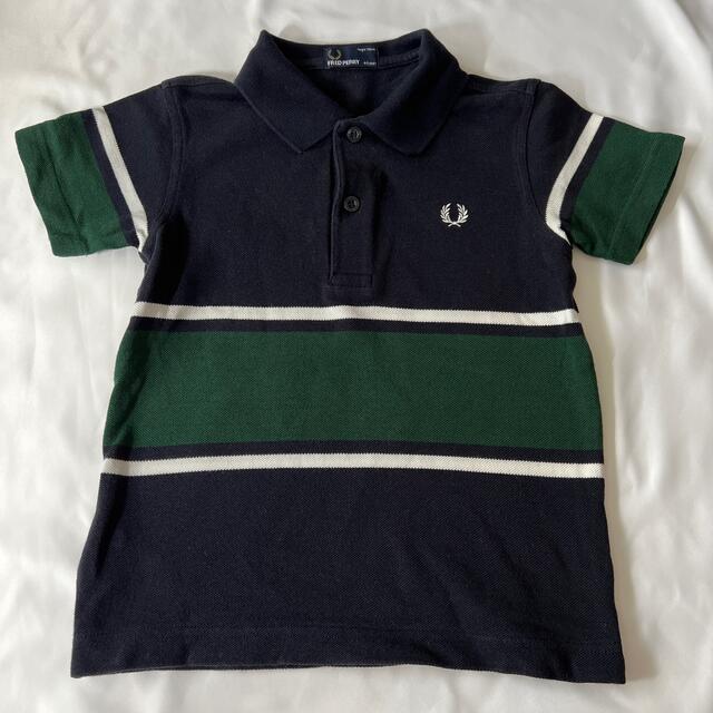 FRED PERRY(フレッドペリー)のフレッドペリー　ポロシャツ　キッズ　110  キッズ/ベビー/マタニティのキッズ服男の子用(90cm~)(Tシャツ/カットソー)の商品写真