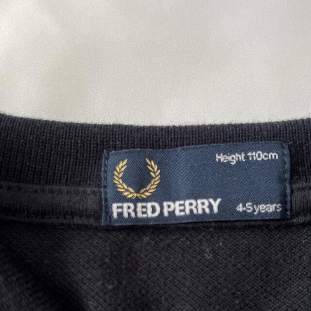 FRED PERRY(フレッドペリー)のフレッドペリー　ポロシャツ　キッズ　110  キッズ/ベビー/マタニティのキッズ服男の子用(90cm~)(Tシャツ/カットソー)の商品写真