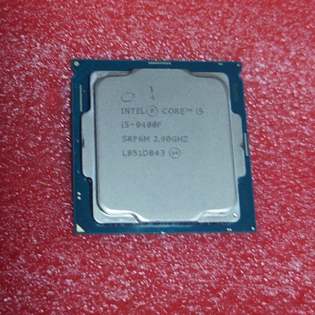 41GHzコアスレッド数Intel Core i5 9400F 新品・未開封