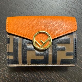 フェンディ(FENDI)のあさ様　超希少👏🏻FENDI👾折りたたみ財布🧡(財布)