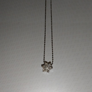 K18WG.ダイヤモンド ネックレス(ネックレス)