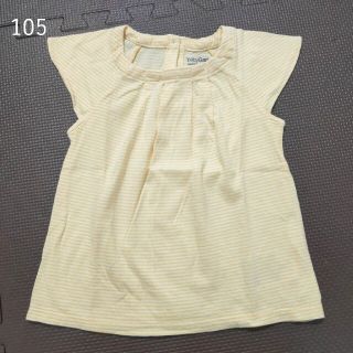 ベビーギャップ(babyGAP)の105 イエローボーダーカットソー(Tシャツ/カットソー)