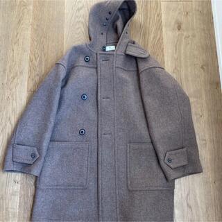 コモリ(COMOLI)のHERILL black sheep duffle coat サイズ2(ダッフルコート)