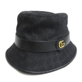 グッチ(Gucci)のGUCCI ダブルG GGキャンバス フェドラハット 576587 XXL(その他)