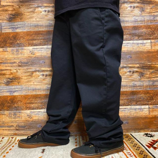 セール Dickies - Dickiesディッキーズw34ワークパンツ黒ブラック古着
