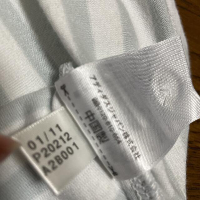 adidas(アディダス)のadidasボーダー　胸元刺繍ロゴ　綿ポロシャツ メンズのトップス(ポロシャツ)の商品写真