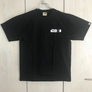 アベイシングエイプ(A BATHING APE)のBAPE Tシャツ XL スター・ウォーズ コラボ ブラックSTAR WARS(Tシャツ/カットソー(半袖/袖なし))