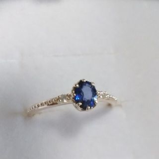 ジュエリーツツミ(JEWELRY TSUTSUMI)のTSUTSUMIのブルーサファイアリング　9号(リング(指輪))