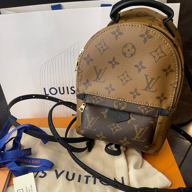 3年保証』 LOUIS VUITTON mini バックパック パームスプリングス ルイ