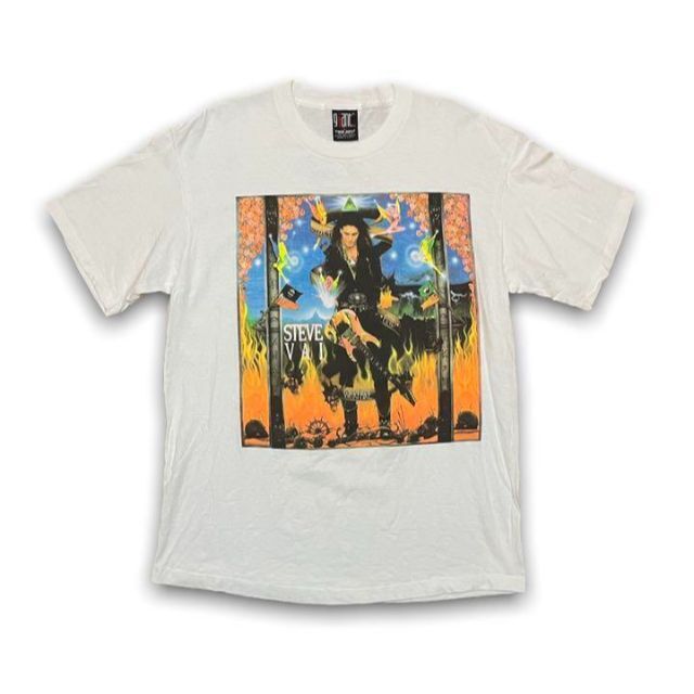 激レア XL 白 90s STEVE VAL シングルステッチ Tシャツ】 メリット ...