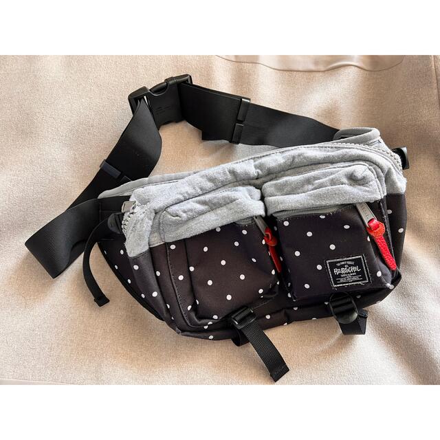 STUSSY(ステューシー)のSTUSSY×HERSCHEL/コラボ ショルダーバッグ　サコッシュ　ポシェット レディースのバッグ(ボディバッグ/ウエストポーチ)の商品写真