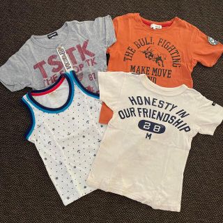 ジャンクストアー(JUNK STORE)のTシャツ、タンクトップ　4枚組　120cm(Tシャツ/カットソー)