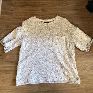 ザラ(ZARA)のZARA ニット　半袖　Lサイズ(ニット/セーター)