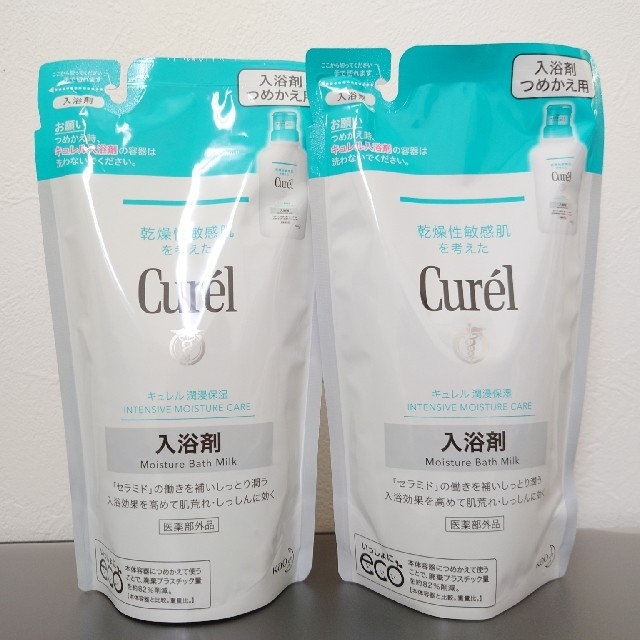 Curel(キュレル)のキュレル 薬用入浴剤 360ml 2個セット コスメ/美容のボディケア(入浴剤/バスソルト)の商品写真