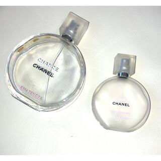 シャネル(CHANEL)のシャネル チャンス オータンドゥルヘアミスト　オータンドゥル　空箱　空き瓶(香水(女性用))