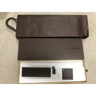 ルイヴィトン(LOUIS VUITTON)のLOUIS VUITTON 紙袋　箱　セット(ネクタイ)