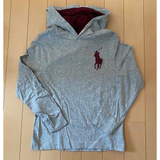 ポロラルフローレン(POLO RALPH LAUREN)のビッグポニーフード付き長袖Tシャツ　サイズ6(120)(Tシャツ/カットソー)