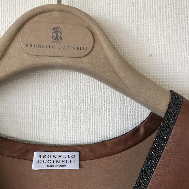 BRUNELLO CUCINELLI(ブルネロクチネリ)のブルネロクチネリ　シルク　モニーレワンピース レディースのワンピース(ロングワンピース/マキシワンピース)の商品写真