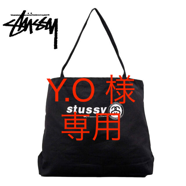 STUSSY(ステューシー)の【新品未使用】STUSSY　コットンキャンバスバッグ　エコバッグ　トートバッグ メンズのバッグ(トートバッグ)の商品写真