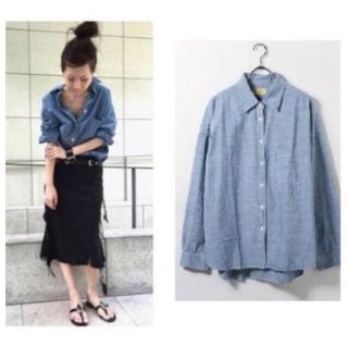 アパルトモンドゥーズィエムクラス(L'Appartement DEUXIEME CLASSE)のりえ様専用です⭐︎L'AppartementDUNGAREE BIG SHIRT(シャツ/ブラウス(長袖/七分))