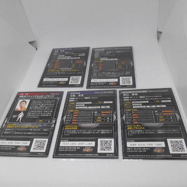 キングオブプロレスリングトレーディングカードゲーム RR R 12枚セット スポーツ/アウトドアのスポーツ/アウトドア その他(格闘技/プロレス)の商品写真