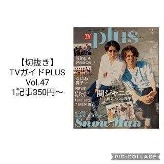 【ミドリ様専用】TVガイドplus vol.47 ジャニーズWEST(アート/エンタメ/ホビー)