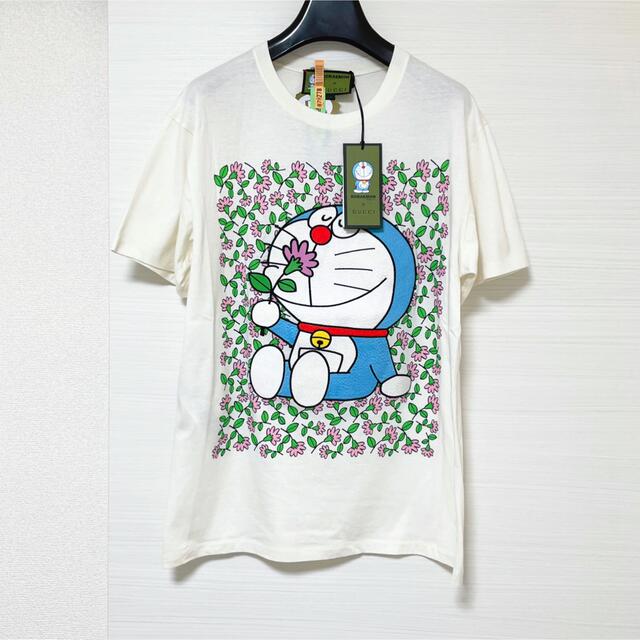 Gucci - 11月限定価格☆確実正規品☆限定☆GUCCI×ドラえもん 花柄T