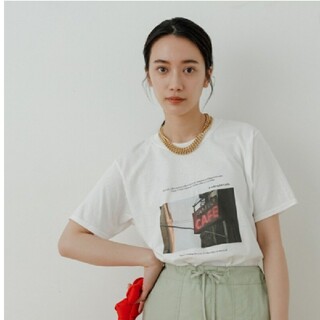 アダムエロぺ(Adam et Rope')の23日まで。アダムエロペ◆フォトTシャツ(Tシャツ(半袖/袖なし))