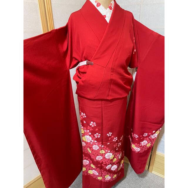 正絹着物 振袖 4点セット 結婚式 成人式 前撮りの通販 by 1月7日から