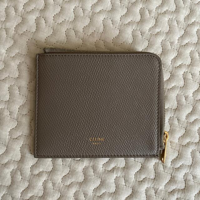 celine - セリーヌ ジップ付きパース カードホルダー付き コインケース