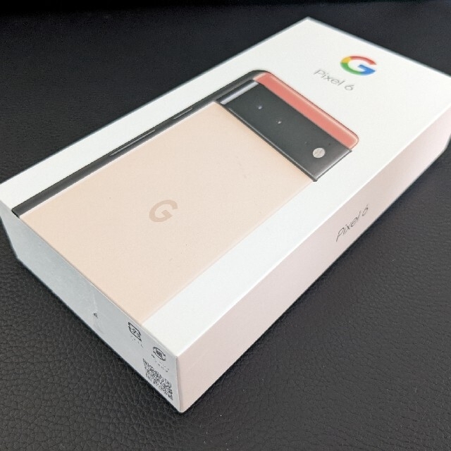 Google(グーグル)のGoogle pixel6 128GB コーラルピンク スマホ/家電/カメラのスマートフォン/携帯電話(スマートフォン本体)の商品写真