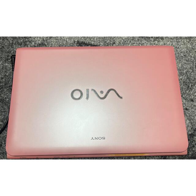 SONY Vaio ノートパソコン ピンクの通販 by kk's shop|ラクマ
