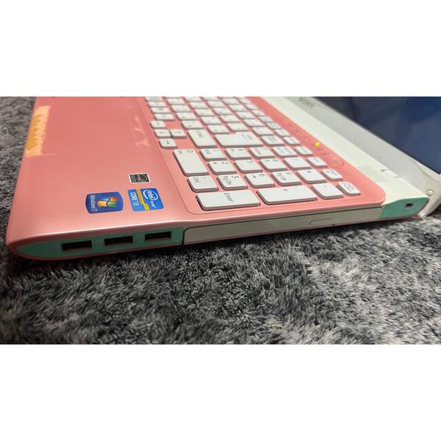 ピンクでいっぱい VAIOノート i7/SSD/8GB/Office